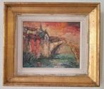 Roger Van Den Bulcke (1921) - Pont des Ciutat, Villeneuve, Antiek en Kunst, Kunst | Schilderijen | Modern