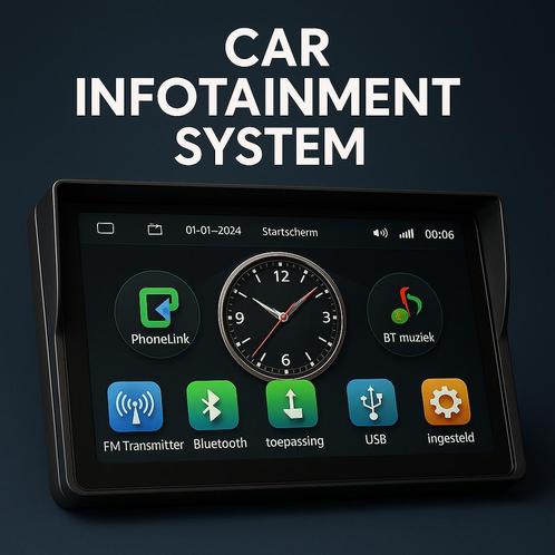 Uniek in NLen Bel! 9 Inch CarPlay Systeem mét Dashcam! Aktie, Auto diversen, Autoradio's, Nieuw, Verzenden