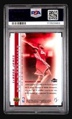2003 Upper Deck LeBron James 13 Serialized card, Graded