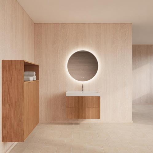 Badmeubelset BWS Hybris Pure Met Wastafel 70 cm, Doe-het-zelf en Bouw, Sanitair, Bad, Nieuw, Ophalen of Verzenden