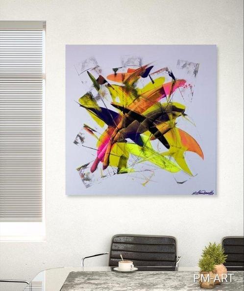 Parscha Mirghawameddin - Abstract no 3787, Antiek en Kunst, Kunst | Schilderijen | Modern