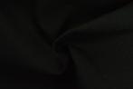 10 meter canvas stof - zwart - Katoenen stof, Hobby en Vrije tijd, Verzenden, 120 cm of meer, Zwart, Polyester