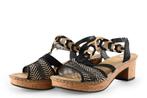 Rieker Sandalen in maat 42 Zwart | 5% extra korting, Verzenden, Zwart, Sandalen of Muiltjes, Zo goed als nieuw