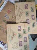 Afrique 1920/1950 - Lettres voyagées poly affranchies