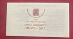 Vatican. Proof Set 2017 proof mit 20 Euro Silbermünze, Papst