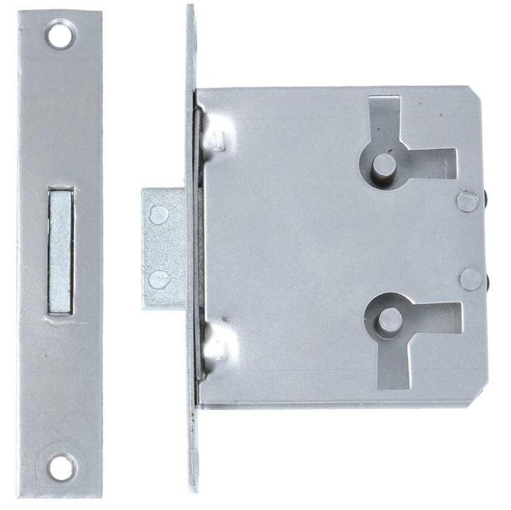 Meubelslot insteek 30mm, Doe-het-zelf en Bouw, Hang- en Sluitwerk, Klink of Kruk, Nieuw, Overige materialen