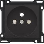 Niko Bakelite® piano black coated, afwerking voor stopcontac, Doe-het-zelf en Bouw, Elektriciteit en Kabels, Verzenden, Nieuw