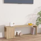 vidaXL Tv-meubel 100x24x32 cm bewerkt hout sonoma, Huis en Inrichting, Kasten | Boekenkasten, Verzenden, Nieuw