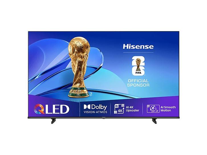 Hisense -   Qled 50 Ultra Hd 4k (2025) - Black, Audio, Tv en Foto, Televisies, 100 cm of meer, 100 cm of meer, Nieuw, Overige merken