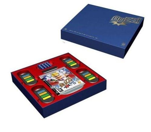 Buzz! Quiz World + 4 Wireless Buzzers in Doos (PS3 Games), Games en Spelcomputers, Games | Sony PlayStation 3, Zo goed als nieuw