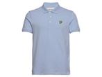 Veiling - Lyle &amp; Scott Plain Polo Shirt Light Blue - L