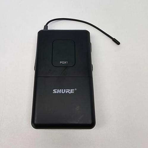 Shure PGX 1 Draadloze zender K5E 606-630 MHz | Nette Staat, Telecommunicatie, Zenders en Ontvangers, Nieuw, Ophalen of Verzenden