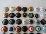 Collection de capsules de champagne