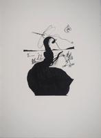 Salvador Dali (1904-1989) - Femme surréaliste élégante