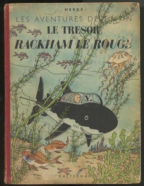 Tintin T11 - Le Tresor Rackham le Rouge (B1) - C - 1 Album -, Livres, BD