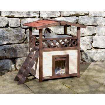 Kattenhuis 4-seasons deluxe 88x57x77 cm - kerbl beschikbaar voor biedingen