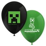 Minecraft Ballonnen 30cm 8st, Hobby & Loisirs créatifs, Verzenden