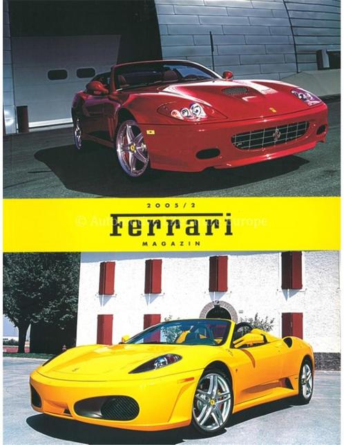 2005 FERRARI MAGAZINE (DE) DUITS, Livres, Autos | Brochures & Magazines, Enlèvement ou Envoi