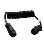 Spiraalkabel 7-polig 3 meter, Ophalen of Verzenden