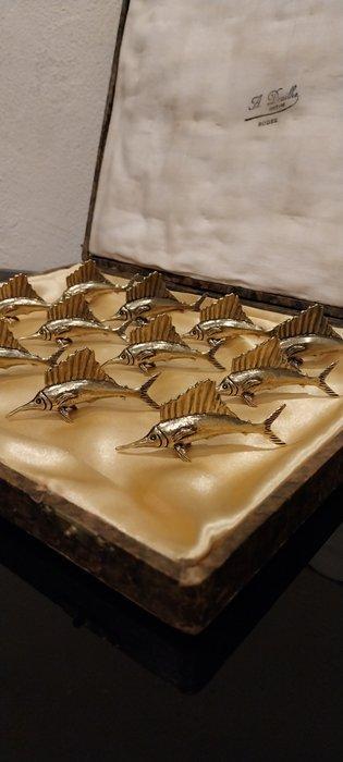 Messensteun (12) - Espadons - Verguld brons, Antiek en Kunst, Antiek | Meubels | Tafels