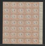 Saint-Marin 1925 - Saint-Marin a marqué la taxe 5 lires -, Gestempeld