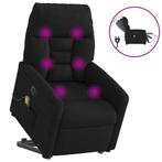 vidaXL Sta-op-massagestoel elektrisch verstelbaar, Huis en Inrichting, Fauteuils, Verzenden, Nieuw