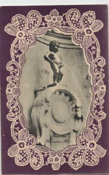 Fantasie, Manneke Pis in Brussel met zeer oude kaarten -, Verzamelen, Postkaarten | Buitenland