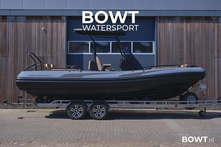 AQUASPIRIT S700 | 2025 | Aluminium RIB | D-Tubes | 300pk, Watersport en Boten, Rubberboten, Ophalen