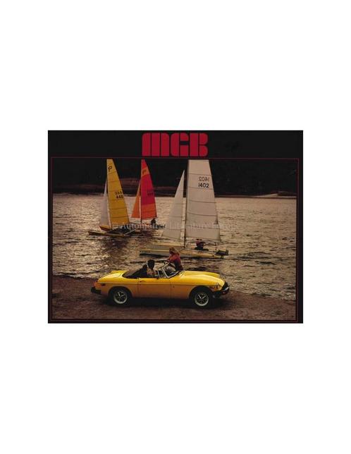 1978 MG MGB BROCHURE ENGELS, Boeken, Auto's | Folders en Tijdschriften
