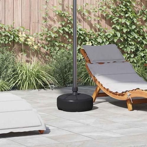 vidaXL Parasolvoet gevuld met zand/water 15 L zwart, Tuin en Terras, Parasols, Nieuw, Verzenden