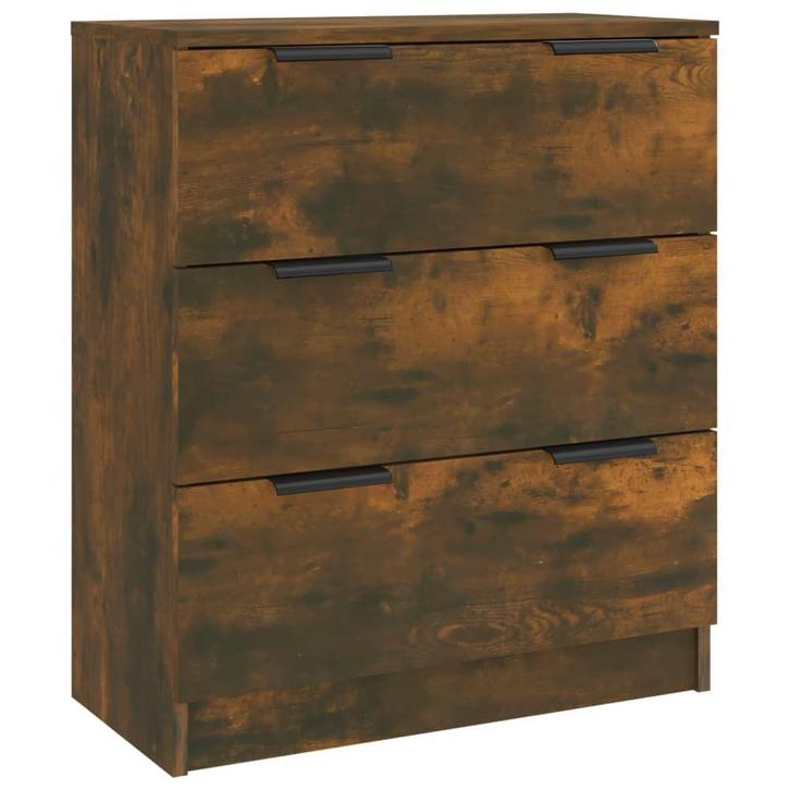 Dressoir Gerookt Eik 60cm | Retour Deal | 40% Korting!, Huis en Inrichting, Kasten | Dressoirs, 50 tot 100 cm, 25 tot 50 cm, Met lade(s)