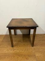 Gebruikte Horecatafel (80x80) - T1618- Vintage/Café, Huis en Inrichting, Tafels | Eettafels, Ophalen, Nieuw