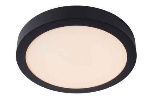 Lucide BRICE-LED - Badkamerlamp zwart 30cm rond dimbaar, Huis en Inrichting, Lampen | Plafondlampen, Nieuw, Verzenden