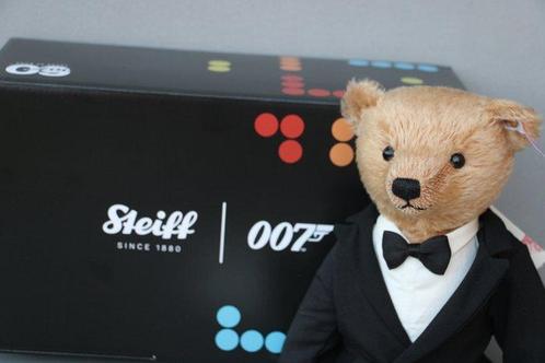 Steiff: James Bond 007, gelimiteerde editie,  EAN007606,, Antiek en Kunst, Antiek | Speelgoed