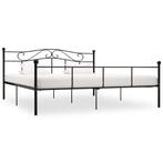 vidaXL Bedframe metaal zwart 180x200 cm, Verzenden, Nieuw