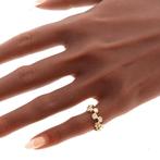 Ring - 18 karaat Geel goud - Diamant - Vintage ca. jaren, Handtassen en Accessoires, Ringen, Nieuw