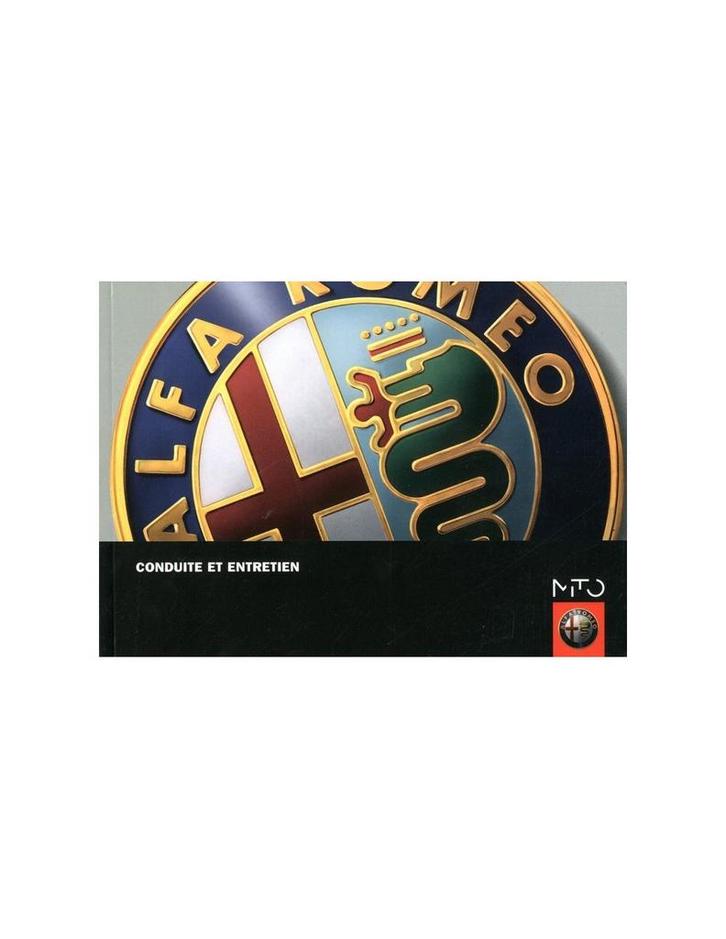 2008 ALFA ROMEO MITO INSTRUCTIEBOEKJE FRANS, Autos : Divers, Modes d'emploi & Notices d'utilisation, Enlèvement ou Envoi