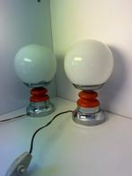 Nachtlampje (2) - hout-metaal