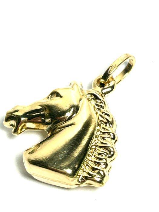 Hanger - 18 karaat Geel goud, Handtassen en Accessoires, Antieke sieraden