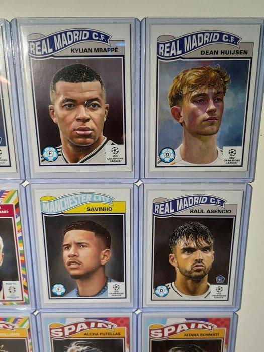 Topps Living Set Haaland & Mbappe & Others - 12 Card - Near, Collections, Autocollants