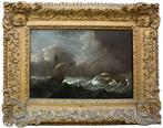 Nederlandse school (XVII) - Accident in the stormy sea off