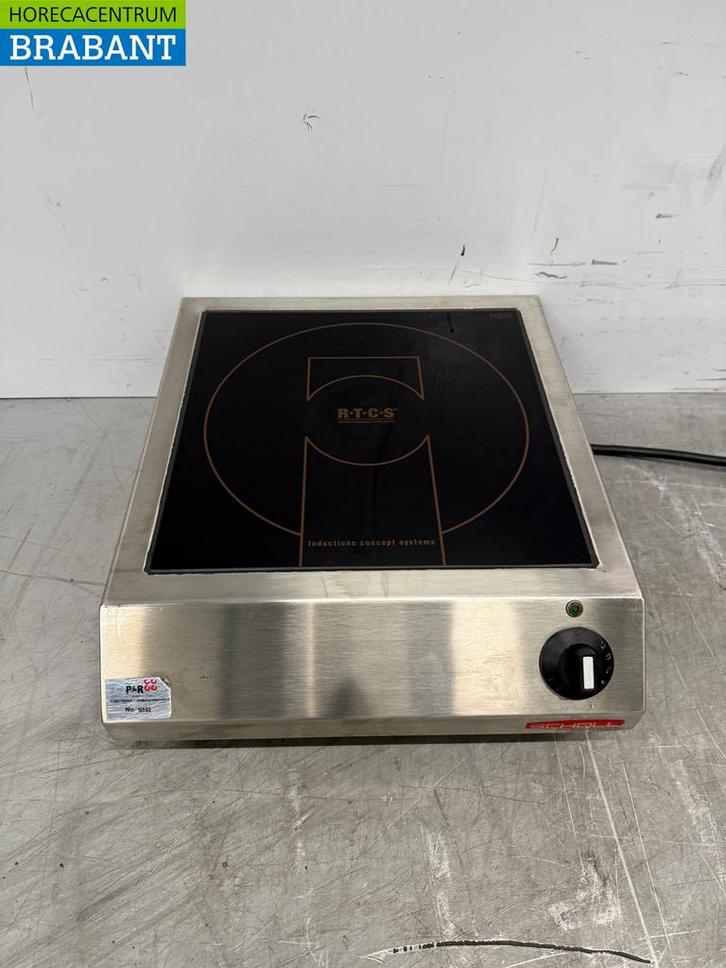 RVS Scholl Inductiefornuis Kookplaat 5 kW 400V Horeca, Zakelijke goederen, Horeca | Keukenapparatuur, Ophalen of Verzenden