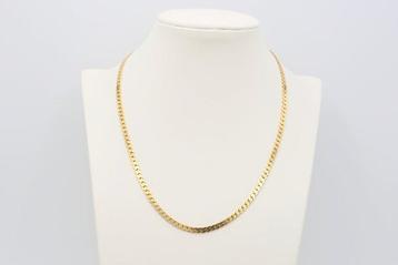Halsketting - 18 karaat Geel goud, Handtassen en Accessoires, Nieuw