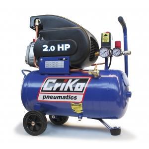 Criko compressor 25l 2pk met olie, Bricolage & Construction, Compresseurs