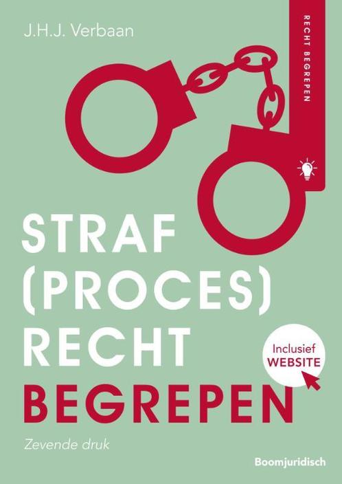 Straf(proces)recht begrepen / Recht begrepen 9789462909106, Boeken, Wetenschap, Zo goed als nieuw, Verzenden