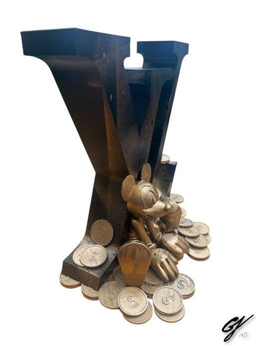 Guillaume.J (1988) - LV Mcoin$ - Gold édition, Antiek en Kunst, Kunst | Designobjecten