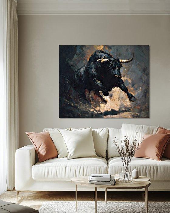 Wysocky John - Raging Bull - XL, Antiek en Kunst, Kunst | Designobjecten