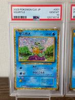 Pokémon - 3 Graded card - Blastoise, Squirtle, Wartortle
