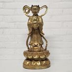 Boeddha avec parel - Bronze - Chine - XXe siècle, Antiek en Kunst