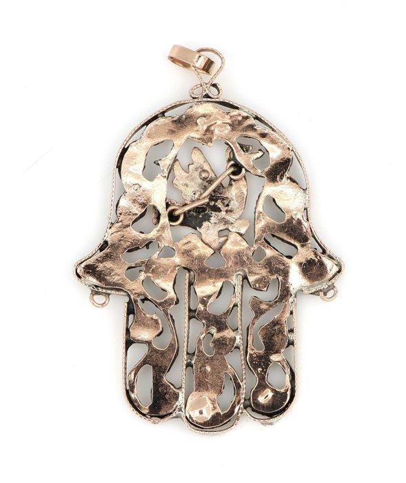 Zonder Minimumprijs - Ketting met hanger - 14 karaat, Handtassen en Accessoires, Antieke sieraden